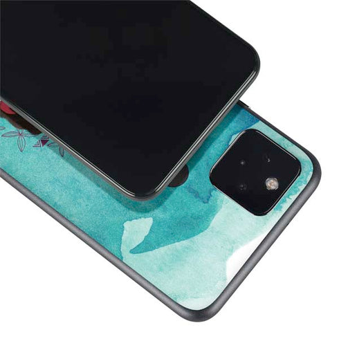 Disney Princess Moana with Pua and Heihei Google Pixel 4a 5G Skin